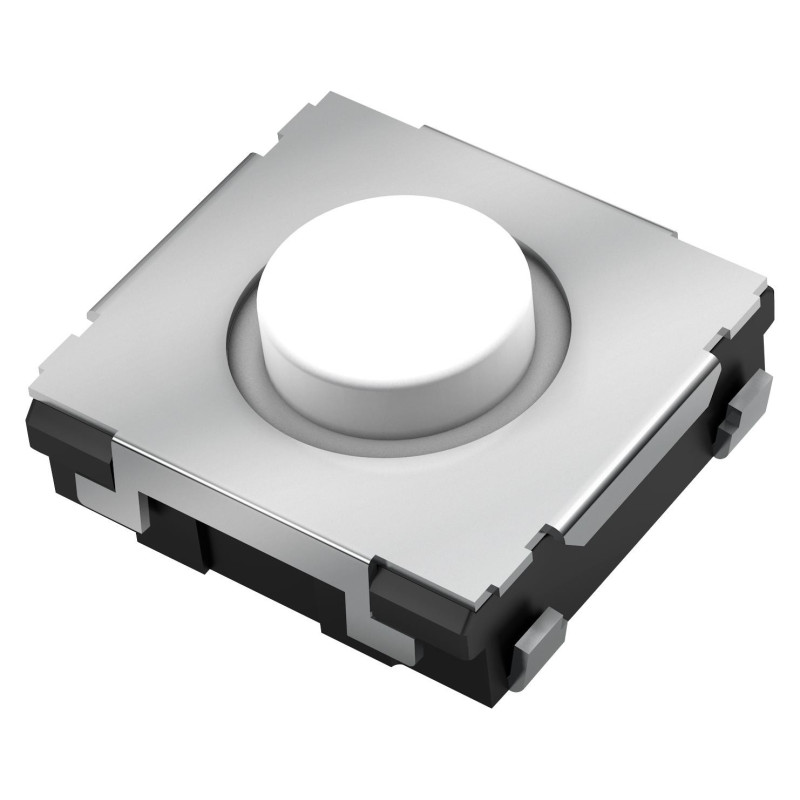Panasonic (EVQQ2Y01W) Tactile Switch, Round
