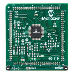 Microchip (MA330050-1) Evaluation Board, dsPIC33CK64MP105 MCU Plug-In