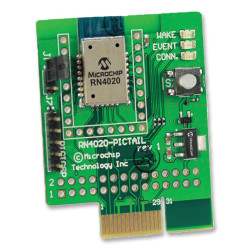 Microchip (RN-4020-PICTAIL) Daughter Board, RN4020 Bluetooth Low Energy