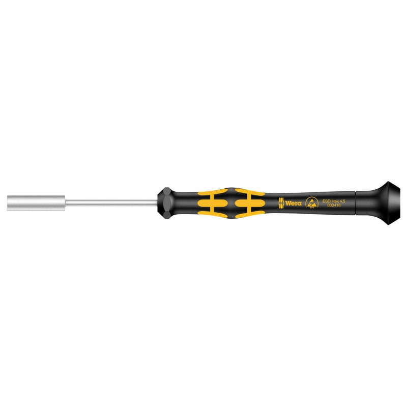 Wera (05030418001) Nutdriver, Micro, 4.5 mm Drive, 60 mm Blade, 157 mm