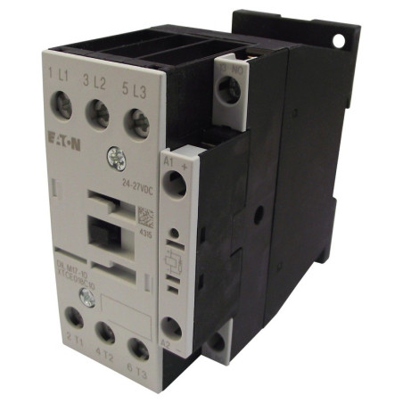 Contactor, DIN Rail, Panel, 690 VAC, 3PST-NO, 3 Pole, 7.5 kW