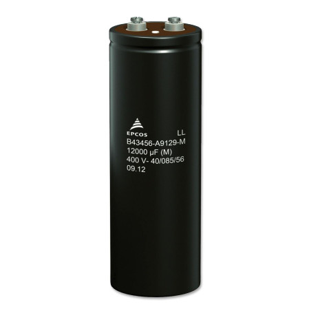 EPCOS (B43456A9228M000) Electrolytic Capacitor, Screw, 2200 uF, 400 V