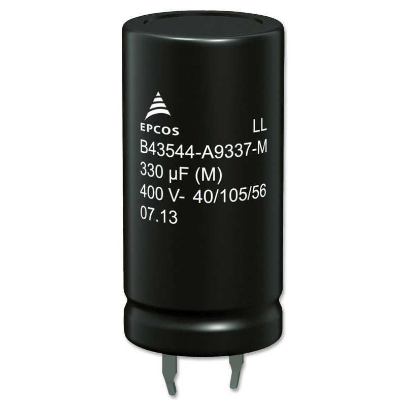 EPCOS (B43548A9337M060) Electrolytic Capacitor, 330 uF, 400 V