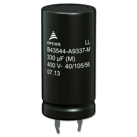 EPCOS (B43548A9337M060) Electrolytic Capacitor, 330 uF, 400 V