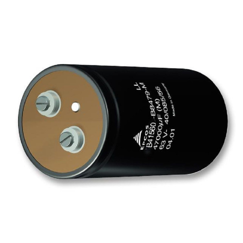 EPCOS (B41560A8339M000) Electrolytic Capacitor, High Ripple, 33000 uF, 63 V