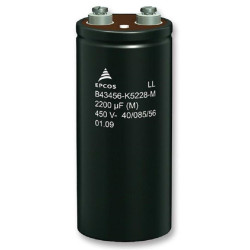 EPCOS (B43456A5158M000) Electrolytic Capacitor, Screw, 1500 uF, 450 V