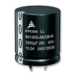 EPCOS (B43501B9157M000) Electrolytic Capacitor, Long Life, 150uF, 400 V