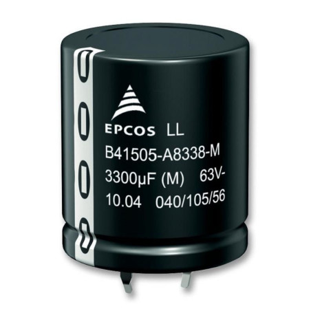 EPCOS (B43501B9157M000) Electrolytic Capacitor, Long Life, 150uF, 400 V