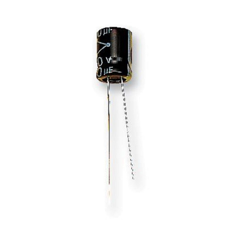 Multicomp Pro (MCGPR100V107M13X21) Electrolytic Capacitor, 100 uF, 100 V