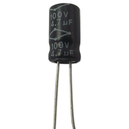 Multicomp Pro (MCNP100V475M6.3X11) Electrolytic Capacitor, 4.7 uF, 100 V