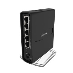 MikroTik hAP ac2 tower – 2.4 / 5GHz desktop AP – Black