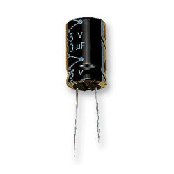 Multicomp Pro (MCRH35V108M13X21) Electrolytic Capacitor, 1000µF, 35V, ±20%