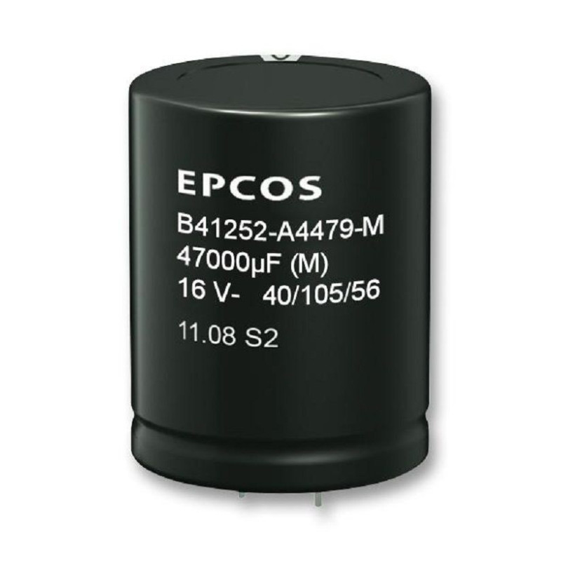 Epcos (B41252A9108M000) Electrolytic Capacitor, Snap-in, 1000 uF