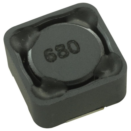 Bourns (SRR1260-680M) Power Inductor (SMD), 68 µH, 2.1 A, Shielded, 2.1 A