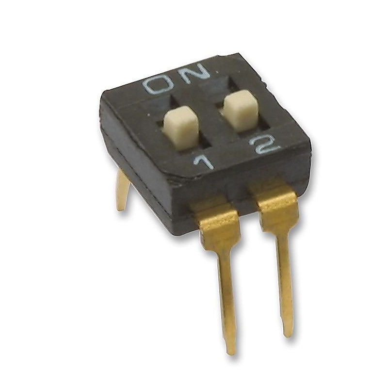 Multicomp Pro (MCNDI-02S) DIP / SIP Switch, SPST, 24 V, 25 mA