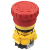 Idec (XW1E-BV413R) Emergency Stop Switch, 3PST-NC, SPST-NO