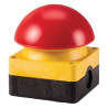 Eaton (FAK-R/V/KC01/IY) Emergency Stop Switch, SPST-NC,