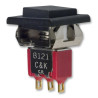 C&K Components (8121J83ZGE22) Pushbutton Switch, 8020, SPDT, Momentary,