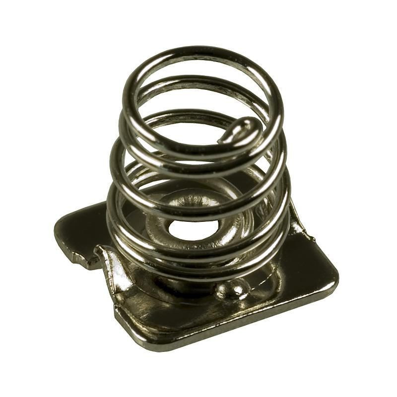 Keystone (5203) Battery Contact, AAAA, AAA, N, Solder Tab, Steel, Nickel
