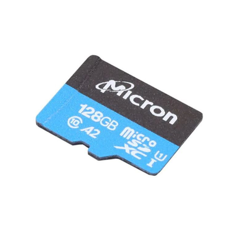 Micron (MTSD128AKC7MS-1WT) Flash Memory Card, MicroSDXC Card, 128 GB