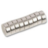 Duratool, Magnets, Pack of 10, Button, Rare Earth, 8mm x 3mm, , D01766