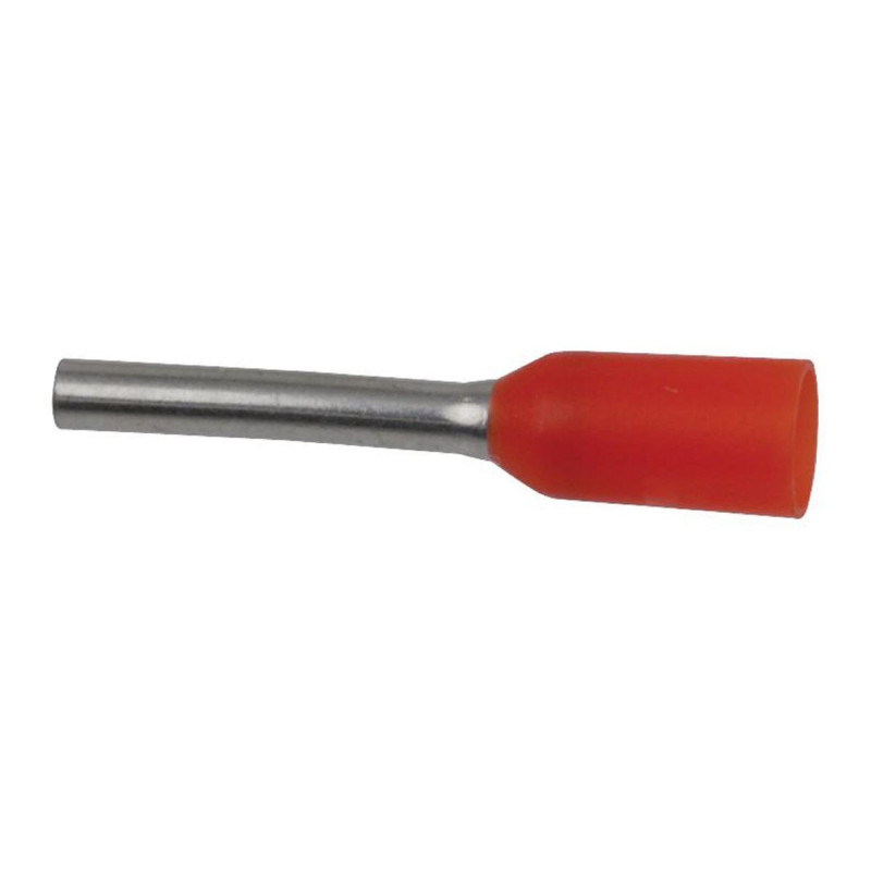 Weidmuller (0690700000) Wire Ferrule, Single Wire, 20 AWG, 0.5 mm², 8 mm