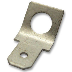 Multicomp Pro (PC1L25004LT) PCB Terminal, 6.35mm x 0.81mm, 0.25" x 0.032"