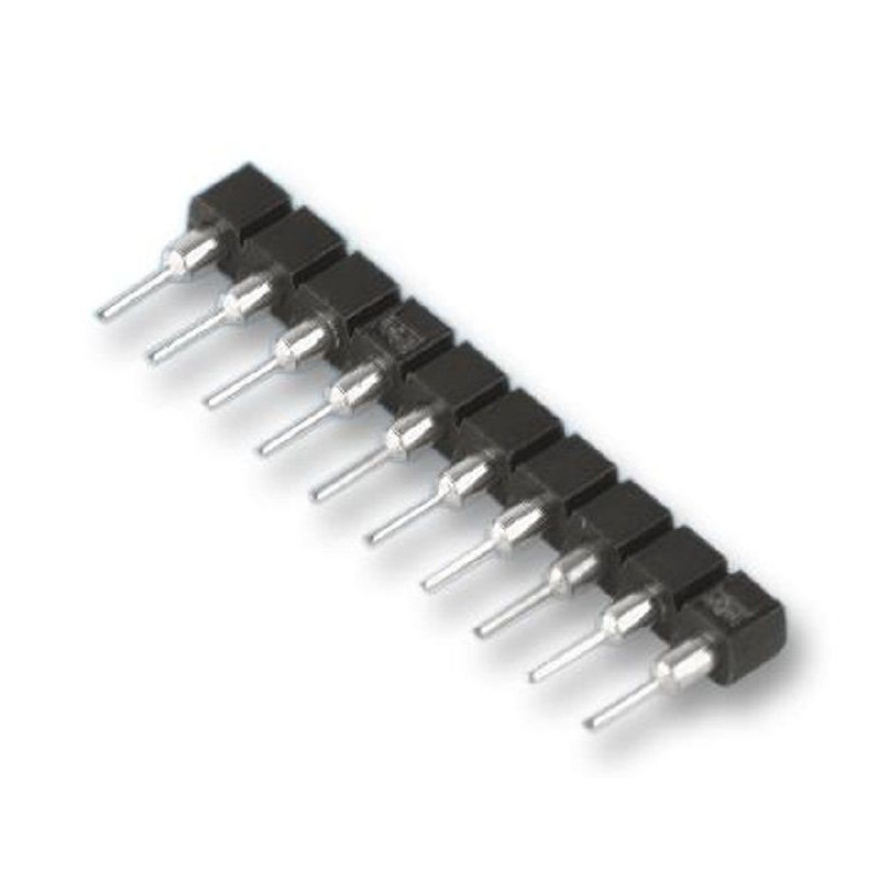 TE Connectivity(1814655-7) IC & Component Socket, 10 Contacts, SIP Socket