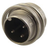 Binder (09 0307 00 03) Circular Connector, Panel Mount Plug, 3 Contacts