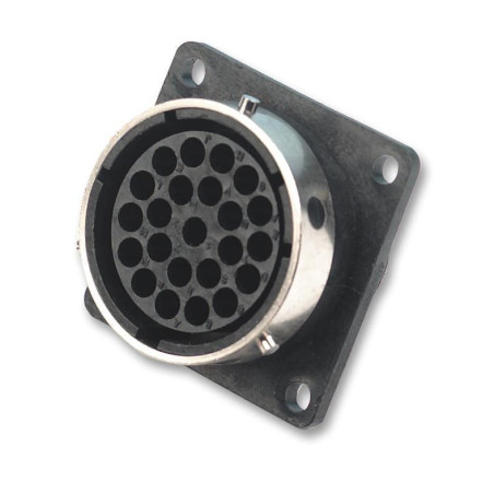 ITT Cannon (TR1208RFS1NB) Circular Connector, Receptacle, 8 Contacts