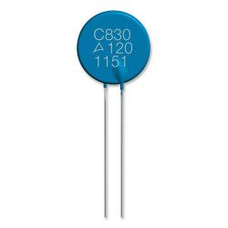 Epcos (B59830C0120A070) PTC Thermistor, 3.7 ohm, Through Hole, -25% to +25%
