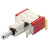 Multicomp Pro (1MS4T2B4M6RE) Toggle Switch, (On)-Off-(On), SPDT, 100 mA