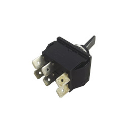 Arcolectric (C1760HOAAD) Toggle Switch, On-On, DPDT, Non Illuminated