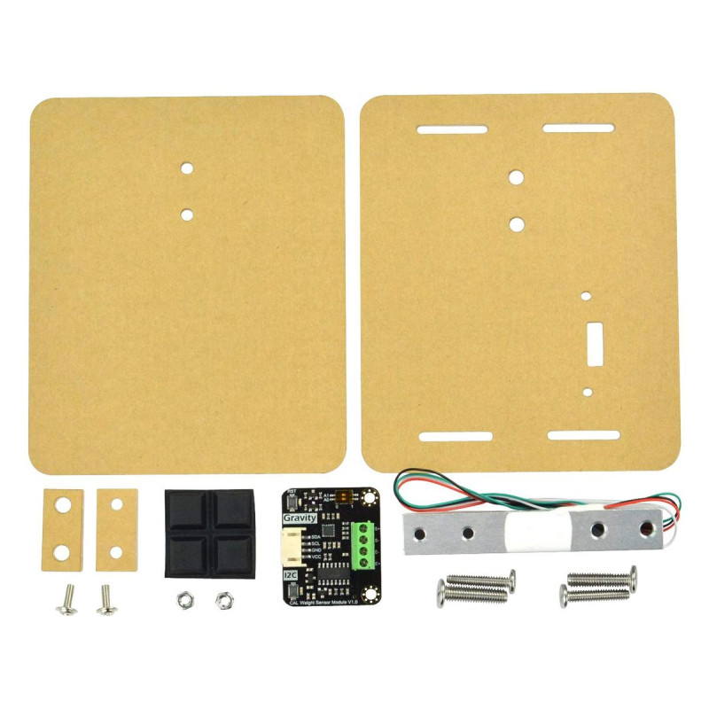 DFRobot (KIT0176) Weight Sensor Kit, HX711, DFRobot Arduino V7.1