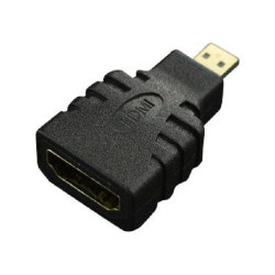 DFRobot (FIT0664) Micro HDMI Plug, HDMI Receptacle, Black, PVC,