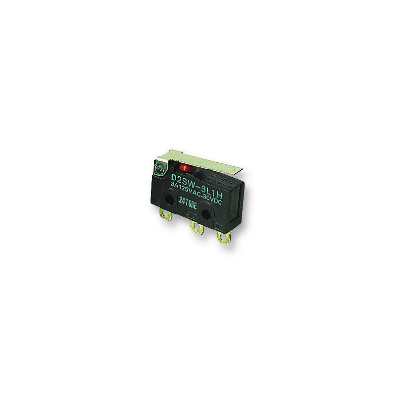 Omron (D2SW-3L1H) Microswitch  Snap Action  Lever