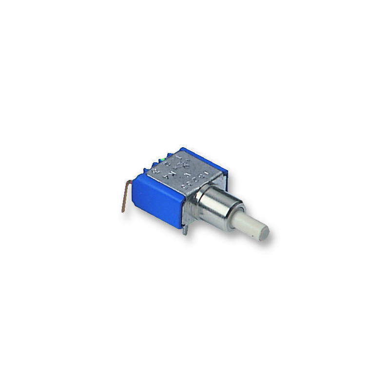 Apem (18235WCD3) Pushbutton Switch  18000  SPDT  On-(On)  Plunger