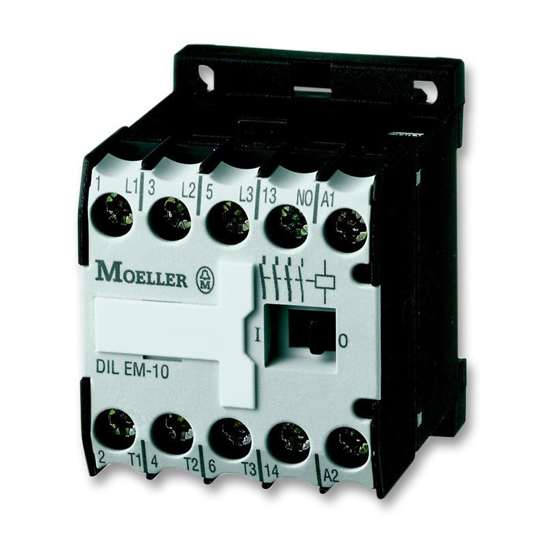 Contactor  DIN Rail  Panel  600 VAC  4PST-NO  4 Pole
