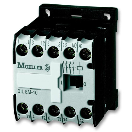 Contactor  DIN Rail  Panel  600 VAC  4PST-NO  4 Pole