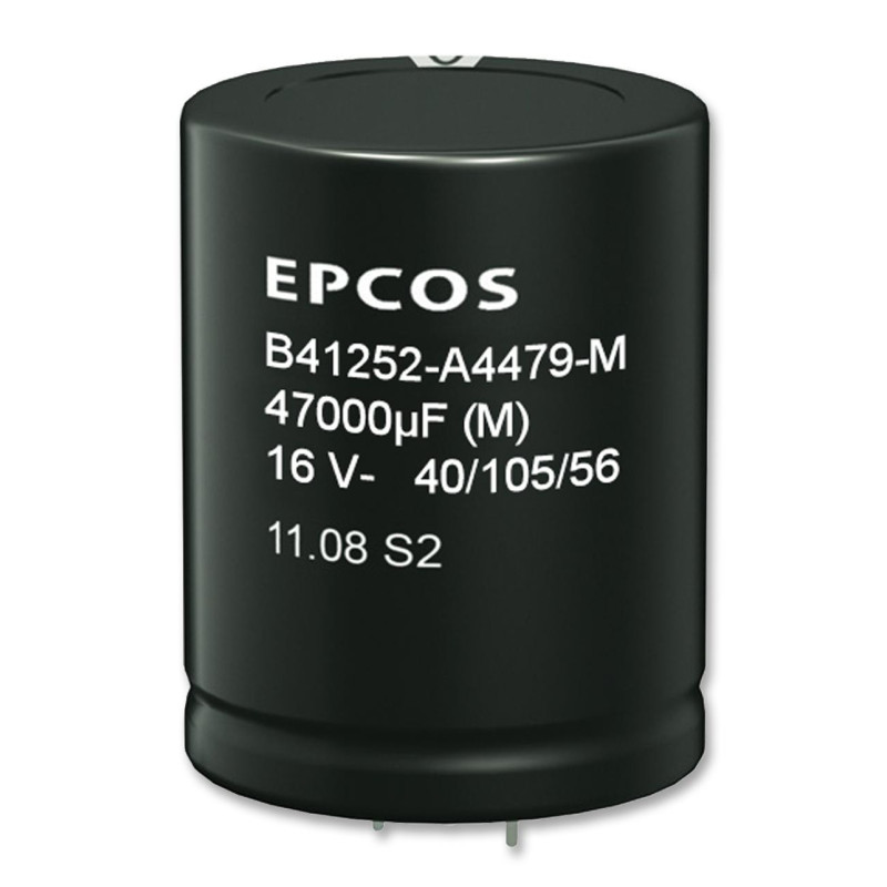 Epcos (B41252A6159M000) Electrolytic Capacitor  Snap-in  15000 uF