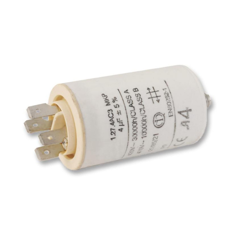 Kemet (C276CC35250AA1J) Motor Run Capacitor  Metallized PP  Can