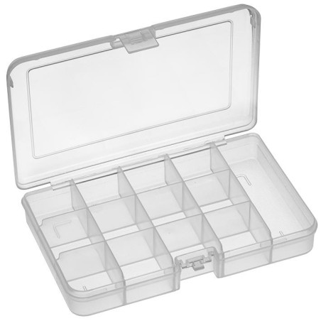 Duratool 101ETN Storage Box  13 Compartment  Transparent
