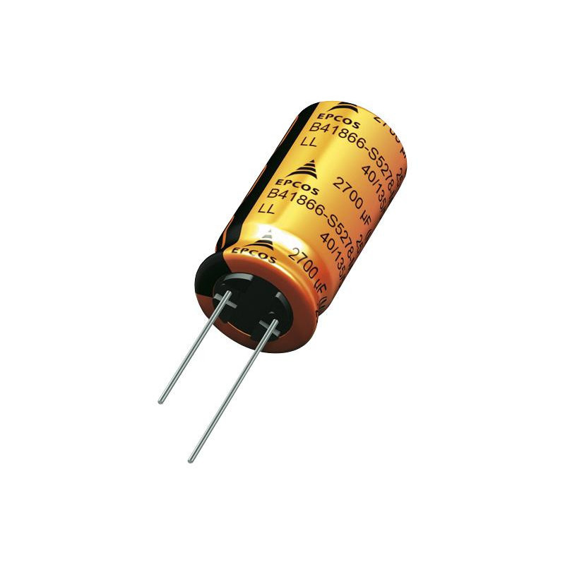 EPCOS B41858C7477M000 470µF 35V Electrolytic Capacitor