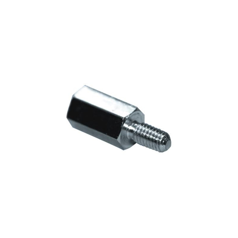 ETTINGER 005.12.113 Standoff, Brass, M2.5, Hex Male-Female, 11 mm, 17 mm
