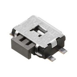 PANASONIC EVQPUA02K Tactile Switch, SPST-NO, SMD, EVQPU, Side Actuated, Surface Mount, Rectangular Button, 220 gf 2860922-BP10