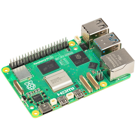 RASPBERRY-PI (RPI5-4GB-SINGLE) SBC, Raspberry Pi5 4GB, BCM2712, Arm Cortex-A76, 4GB RAM, MicroSD, Wifi, HDMI, Power button 42559