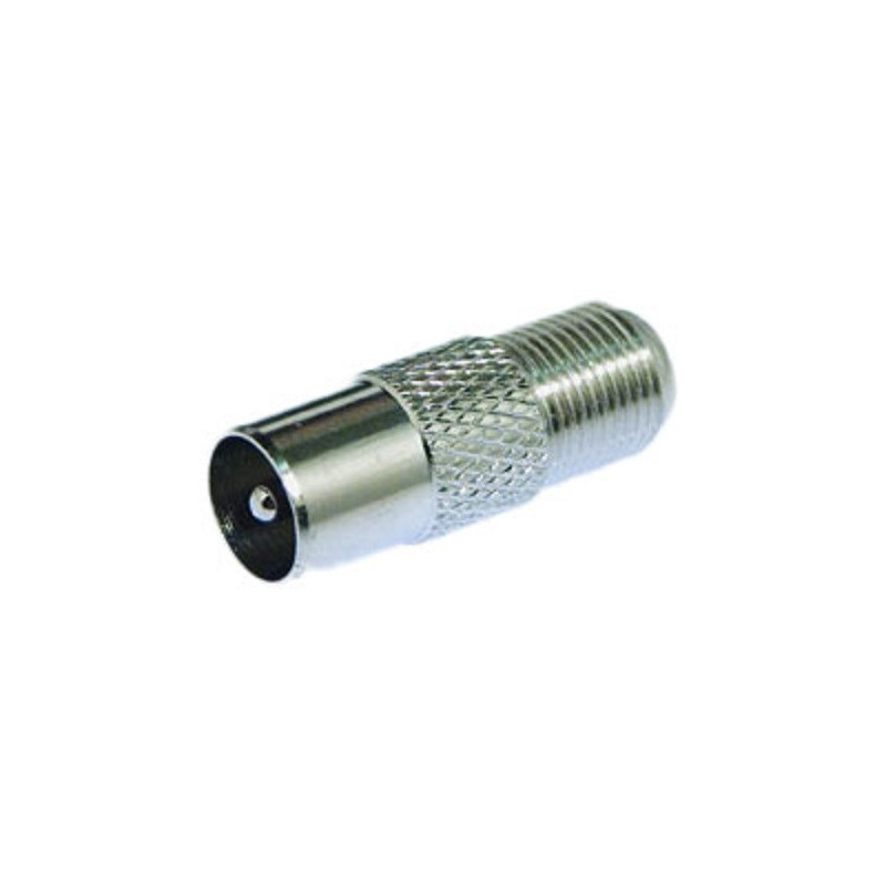 Space TV F type IEC Female   Male Adaptor Connector   10 Pack SPA-FCON2MALE