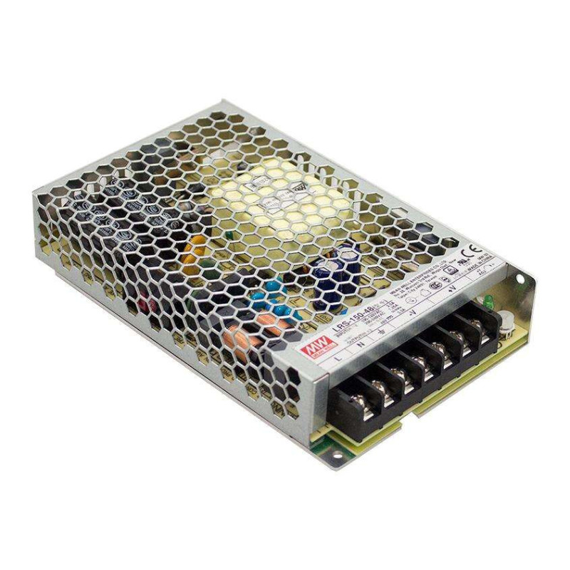 Mean Well  Ac per Dc Enclosed Power Supply (Psu) Ite 1Outputs 150W Lrs 150 12 LRS-150-12