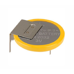 CAMELION CR2032 AT1 Tagged Lithium Battery 3V 210mA PCB 15mm CR2032-AT1