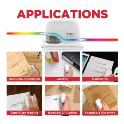 Colop e-mark Electronic Handheld Markind Devices for Digital Imprinting - White